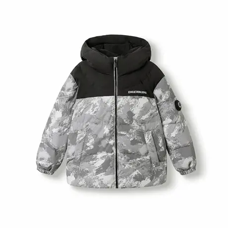 【商场同款】巴拉巴拉童装儿童羽绒服男童2025年冬季防护保暖外套商品大图