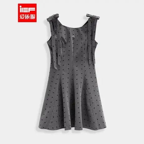 IEF/爱依服2025夏季新款法式名媛淑女气质设计感通勤百搭背心裙图片
