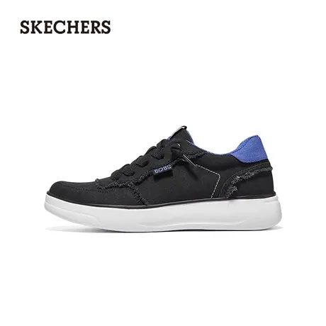 Skechers斯凯奇2023年秋季新款女士休闲帆布鞋舒适百搭平底板鞋图片