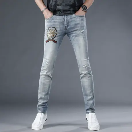 2024夏季新款男士牛仔裤商品大图