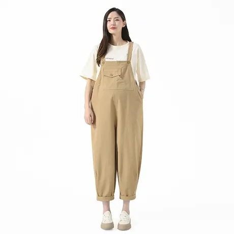 欧丽妈咪孕妇背带裤春秋外穿宽松吊带裤女2024新款夏季孕妇装春装商品大图