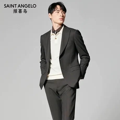 【商场同款】报喜鸟2025秋季新款男士商务正装西服套装婚庆西裤男商品大图
