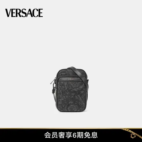 【春夏新品】VERSACE/范思哲 男士 Barocco Athena 斜挎包图片