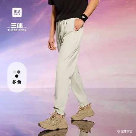 HLA/海澜之家运动休闲裤25春夏新Sportsday三体联名系列裤子男商品大图
