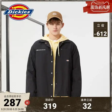 Dickies商场同款 秋冬外套男 经典工装风教练休闲夹克上衣商品大图