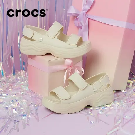 Crocs卡骆驰天际女士凉鞋户外时尚厚底凉鞋女鞋休闲鞋|208183商品大图