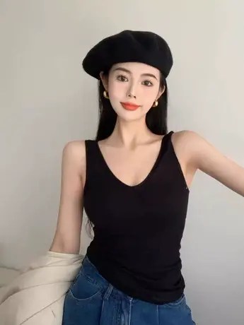 保暖背心女士无痕加厚加绒纯棉打底衫秋冬款上衣内搭吊带内衣内穿图片
