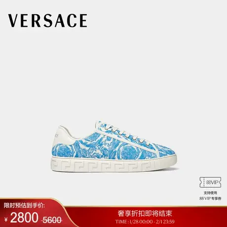 【季末优惠】VERSACE/范思哲 男士Barocco Greca运动鞋商品大图