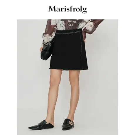 【奥莱清仓保暖季特价 】玛丝菲尔半身裙商品大图