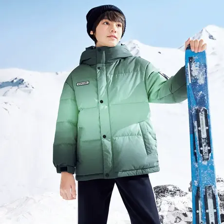 巴拉巴拉童装男童中长款羽绒服大童外套商品大图