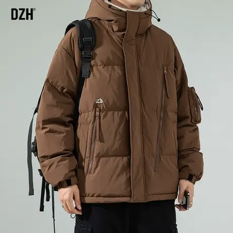 男士面包服连帽棉衣男冬季加厚保暖棉服外套男款2023新款冬装棉袄商品大图