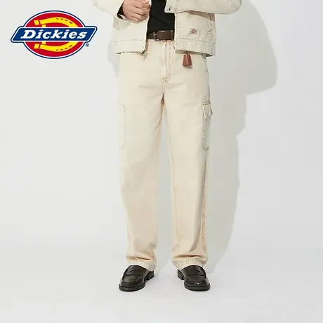 Dickies 24春夏新款水洗面料工装休闲长裤牛仔裤图片