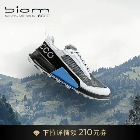 ECCO爱步缓震健步鞋男 户外防滑路跑鞋  健步BIOM2.1山地823814图片
