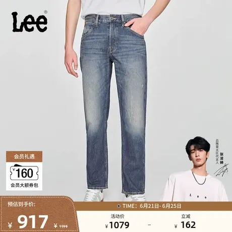 【张凌赫代言】Lee商场同款25夏新726标准中腰直筒101+男士仔裤潮商品大图