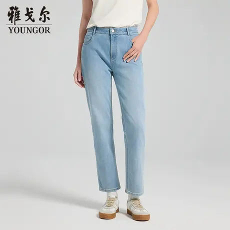 【商场同款】雅戈尔女士长裤春季新款官方商务休闲上班穿长裤女商品大图