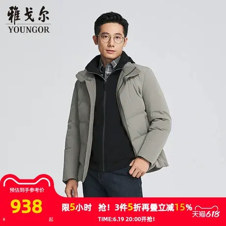 【商场同款】雅戈尔男士羽绒服冬季新款官方商务休闲保暖羽绒服男商品大图