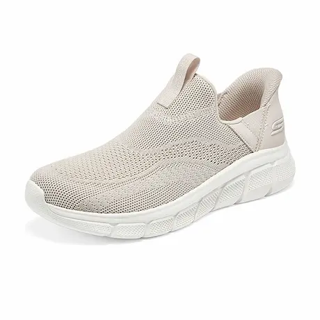 闪穿鞋Skechers斯凯奇女一脚蹬休闲厚底网面透气2025夏新款健步鞋商品大图