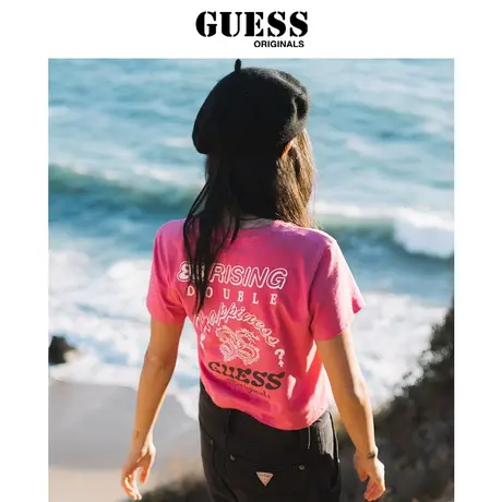 GUESSOriginals x 88rising胶囊系列女短袖T恤-W3PI71K2Q40商品大图
