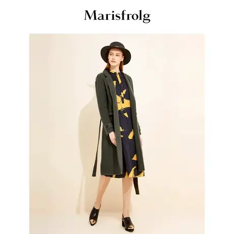 【奥莱清仓保暖季特价 】玛丝菲尔毛呢外套商品大图