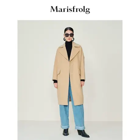 玛丝菲尔毛呢外套商品大图