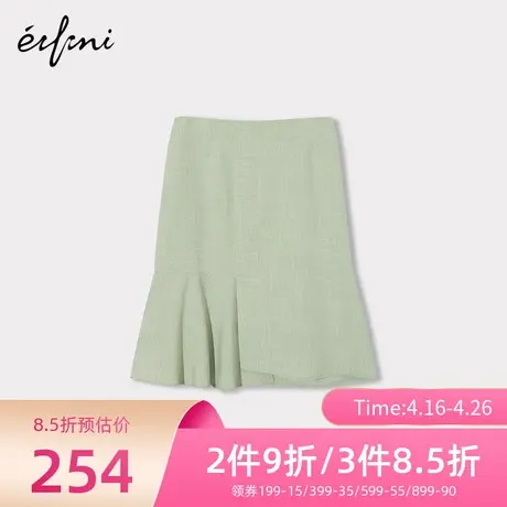 【商场同款】伊芙丽半身裙1C6142092商品大图