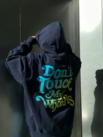 早秋连帽卫衣女oversize小众潮牌高街美式复古hiphop宽松外套上衣商品大图