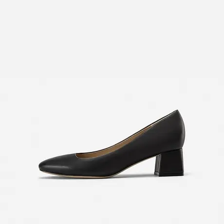 Nine West/玖熙2022年秋冬新款高跟鞋女通勤方头浅口粗跟单鞋女图片