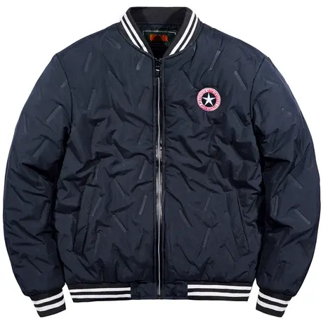 VIP冬季棉衣男短款飞行夹克加厚加绒大码棒球服工装外套潮流棉服商品大图