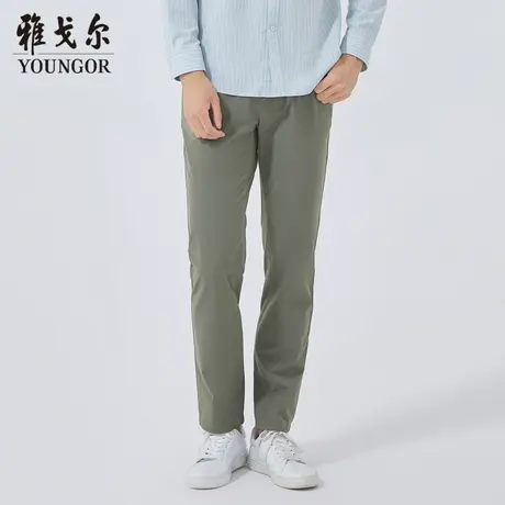 雅戈尔奥莱 商场同款男士长裤秋季新款官方商务休闲长裤男商品大图