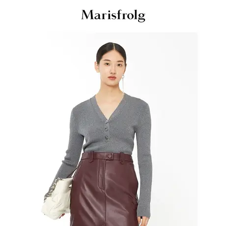 【奥莱清仓保暖季特价 】玛丝菲尔毛针织衫商品大图