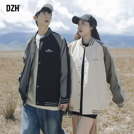 情侣外套男士经典款棒球服男情侣装秋冬款潮高级感冬外衣男装秋装商品大图