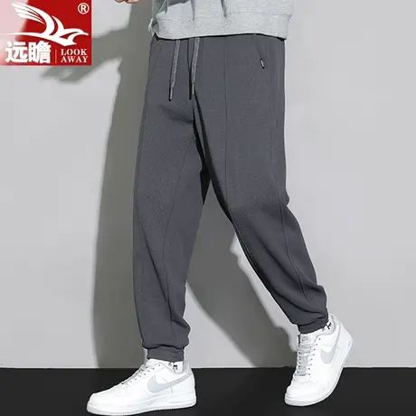 男士休闲裤秋季卫裤韩版束脚运动裤男款春秋款宽松长裤子潮牌男裤商品大图