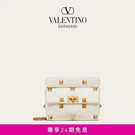 【24期免息】华伦天奴VALENTINO女士 ROMAN STUD 软羊革肩背包商品大图