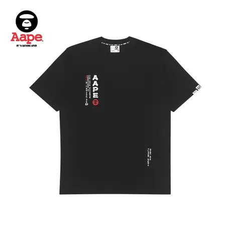 Aape旗舰店男装春夏新式印花日式宽松短袖T恤1300XXK图片