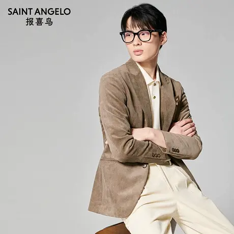 【商场同款】报喜鸟秋季新款男士商务休闲运动西服百搭单西上衣男商品大图