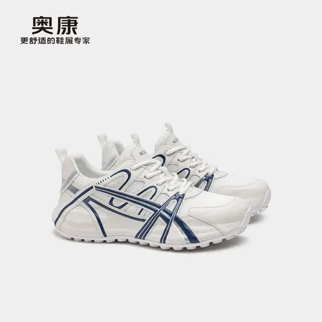 奥康 男鞋春季包底鞋运动鞋舒适轻便休闲鞋时尚百搭门店发货商品大图