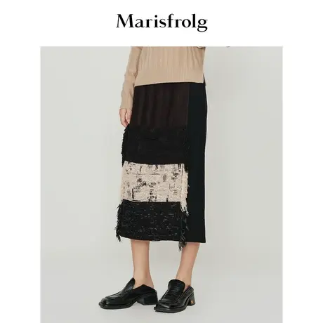 【奥莱清仓保暖季特价 】玛丝菲尔半身裙商品大图