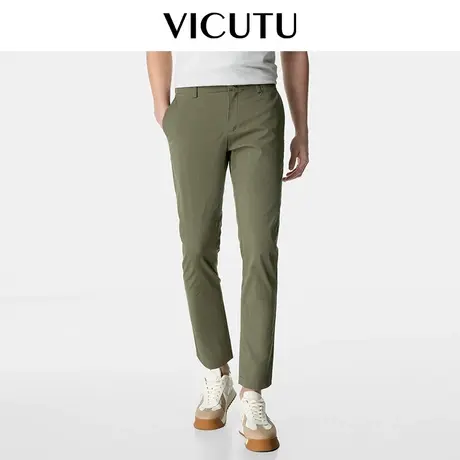 VICUTU/威可多男士休闲裤新款舒弹亲肤潮流长裤时尚裤子图片