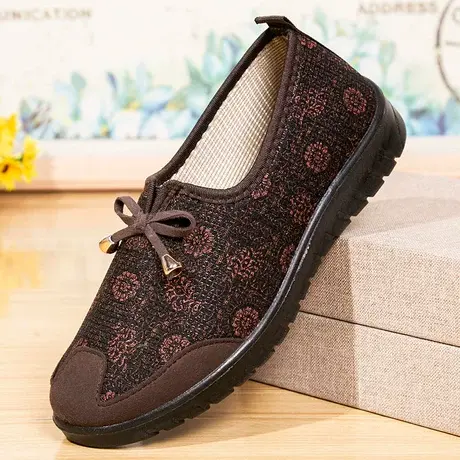 奶奶布鞋女士老北京布鞋官方旗舰店软底女款单鞋中老年人春秋女鞋商品大图