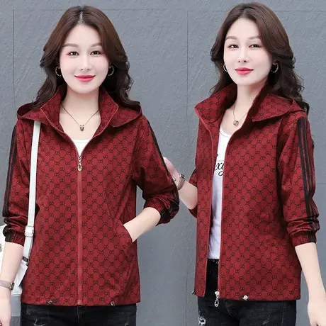 恋上17号女士短外套女春秋2023秋季新款休闲女装秋装夹克宽松外衣图片