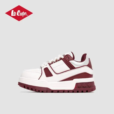 Lee Cooper2025春季新款休闲鞋子厚底增高韩版时尚安哥拉红板鞋女商品大图
