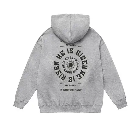 美式街头学院风字母秋冬卫衣男复古vintage小众潮牌连帽上衣潮商品大图