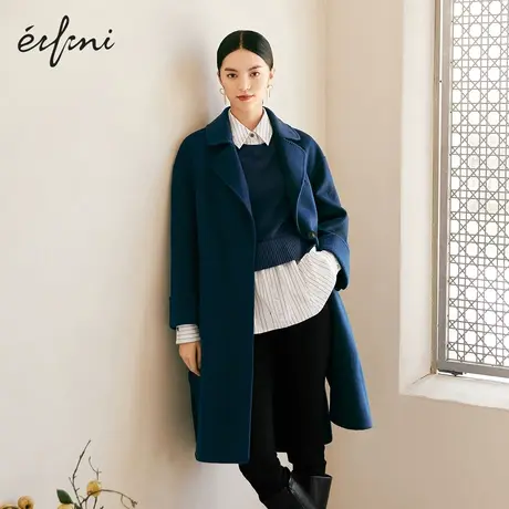 【📯商场同款】📰伊芙丽2021冬新款设计感小众宽松针织衫女1CA332431图片