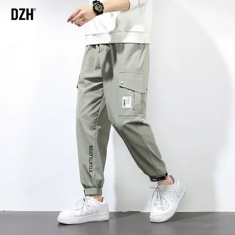 男士工装束脚裤子男春季韩版潮流2024年新款宽松休闲裤运动裤男裤商品大图