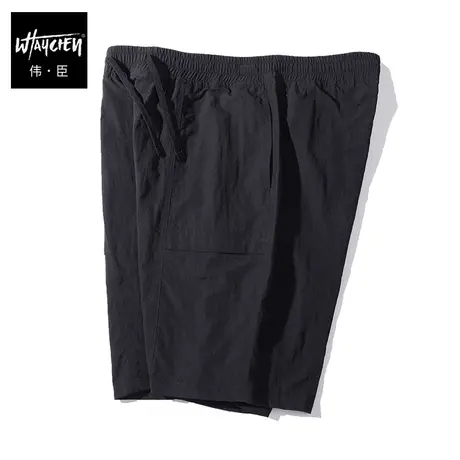 伟臣潮牌大码夏装休闲短裤男胖子加肥加大轻薄五分裤肥佬百搭中裤商品大图