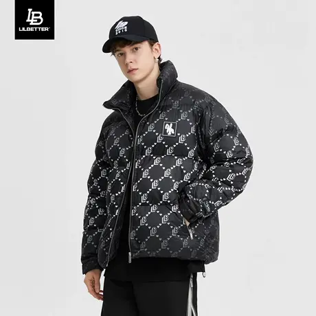 Lilbetter小熊羽绒服男2022新款潮流百搭羽绒衣保暖加厚外套LB潮商品大图