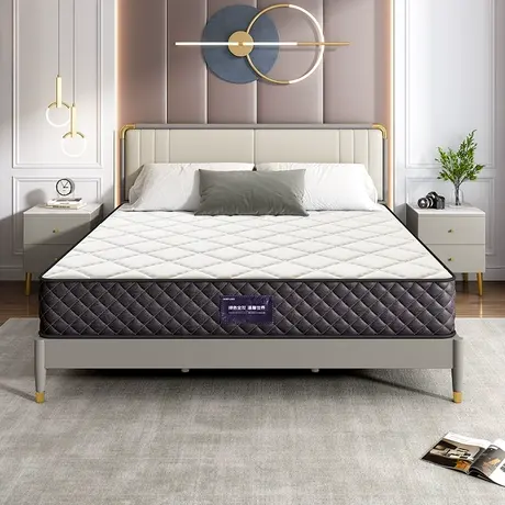 下门店】全友家居席梦思床垫家用软硬垫护脊椰丝棉卧室弹簧床垫商品大图