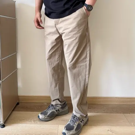 DAEVU大码男装春夏宽松男裤胖子弹力裤子加肥加大男士户外休闲裤商品大图
