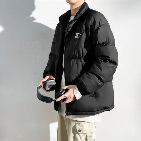 唐狮2024冬季新款棉衣男士棉袄保暖立领加厚棉服男冬天外套抗寒潮图片