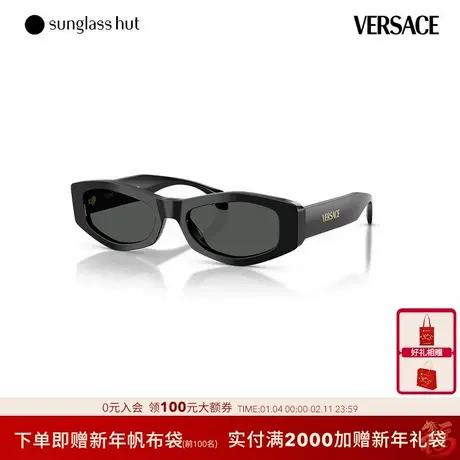 VERSACE范思哲太阳镜女款墨镜不规则形眼镜0VE4487F图片